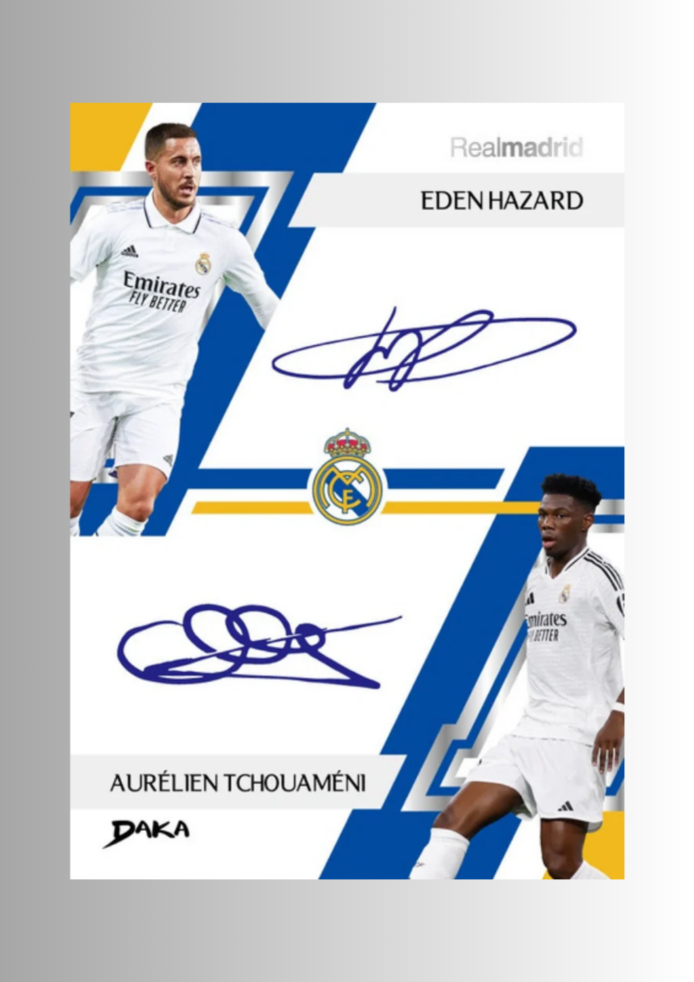 Daka 2024-25 Real Madrid Team Set ONE & TWO - Hobby Box