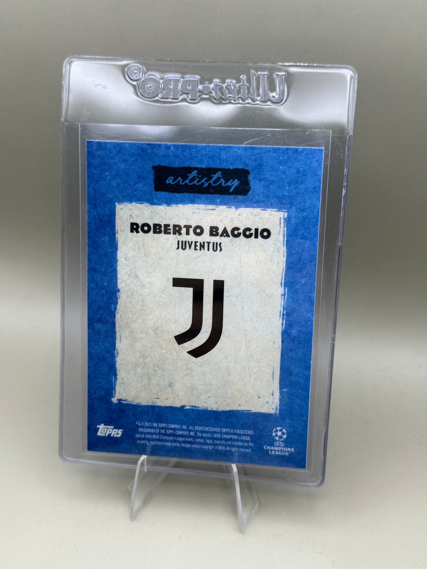 Topps Deco Roberto Baggio | Juventus | Artistry