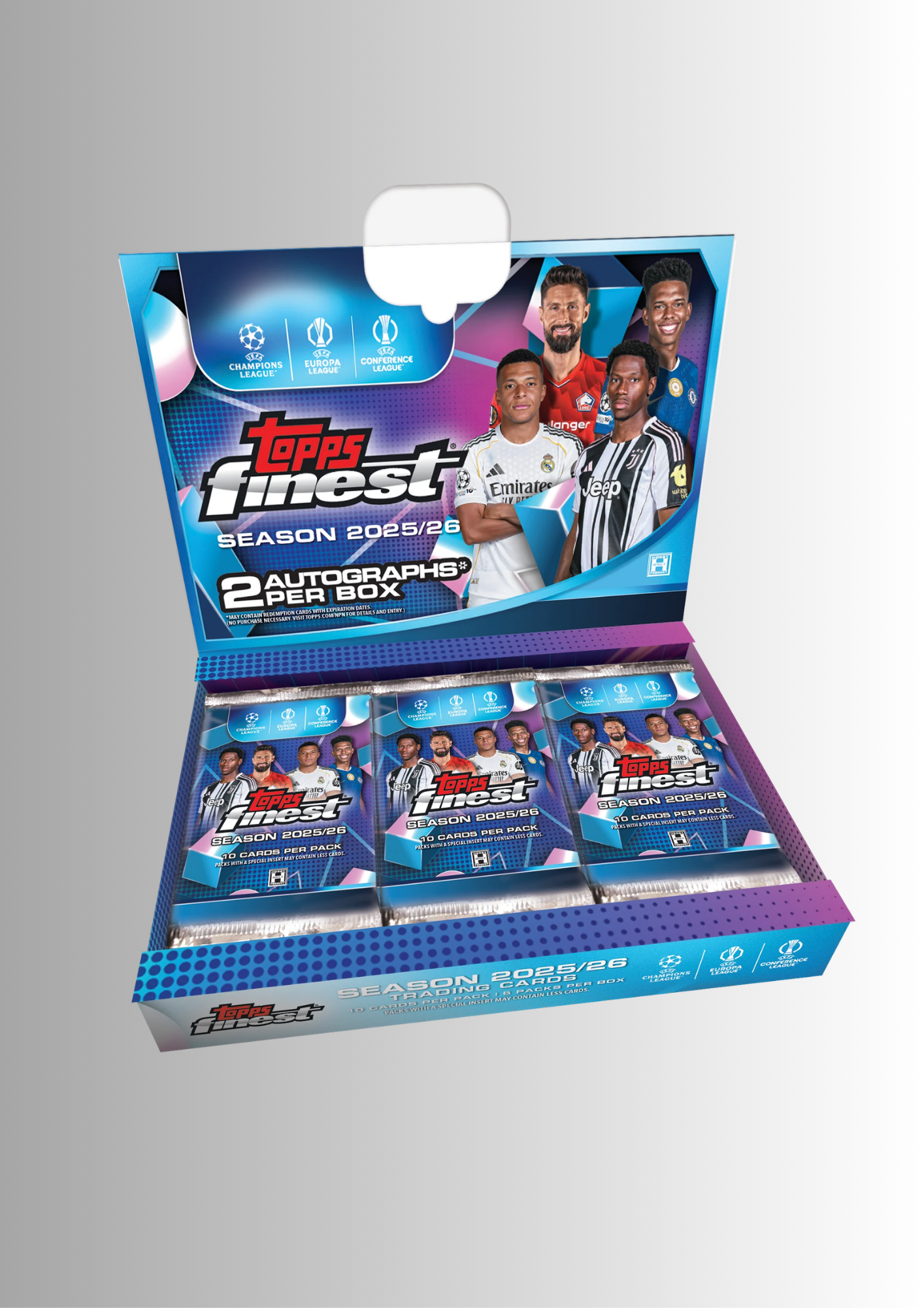 Topps Finest UEFA Club Competitions 2025/26 - Hobby Box (LIVE BREAK)