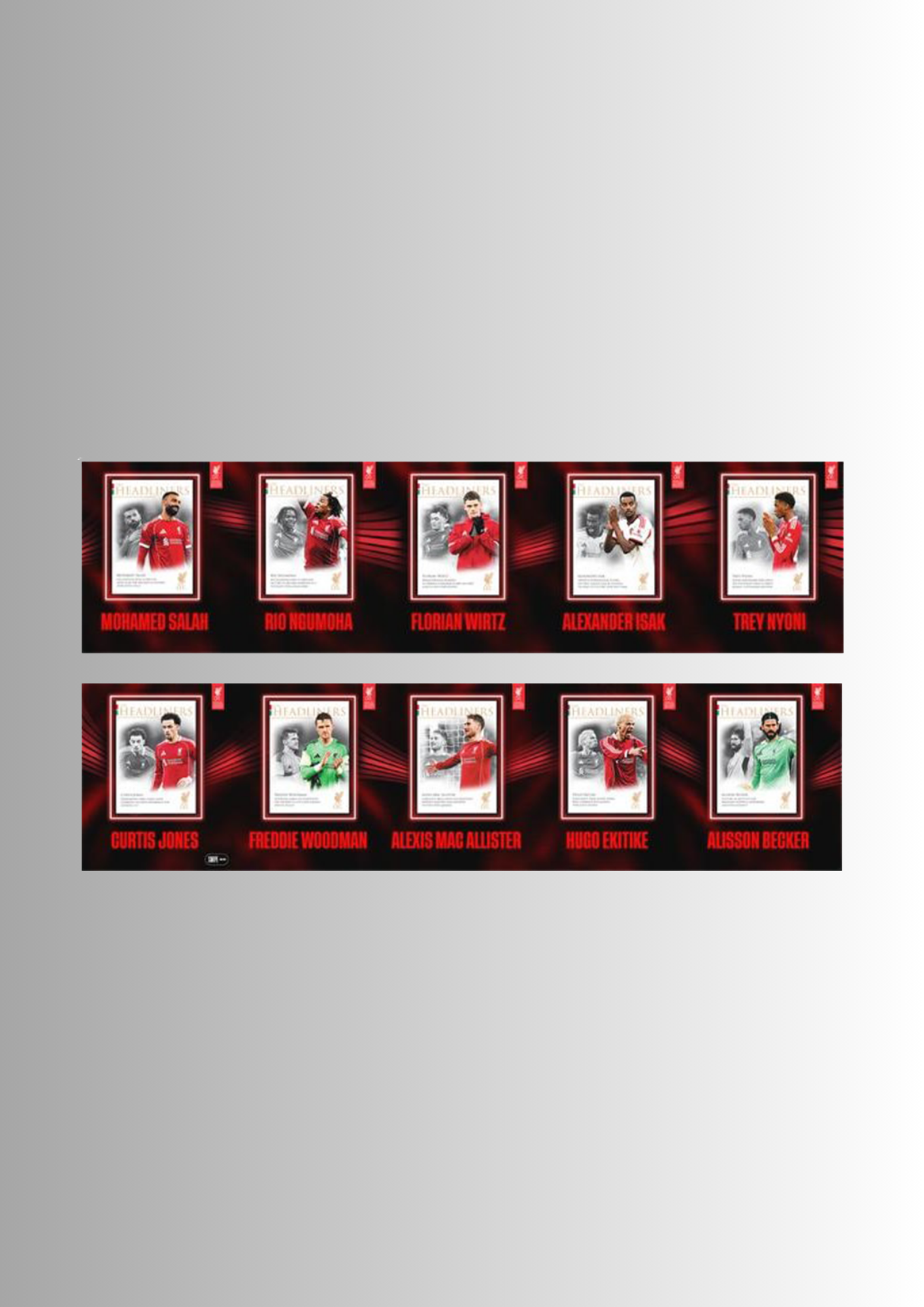 Futera HEADLINERS Liverpool FC Pack 2026