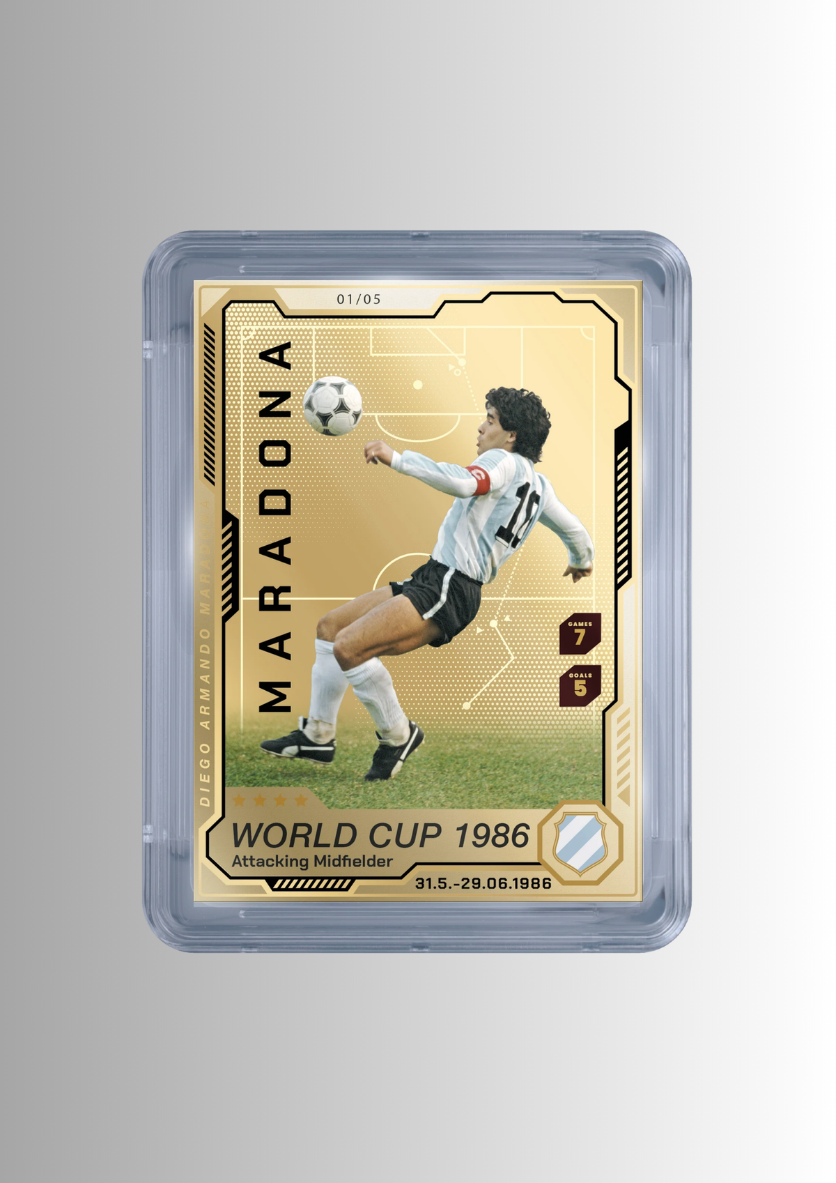 2026 PCCards D10S - The journey of Maradona