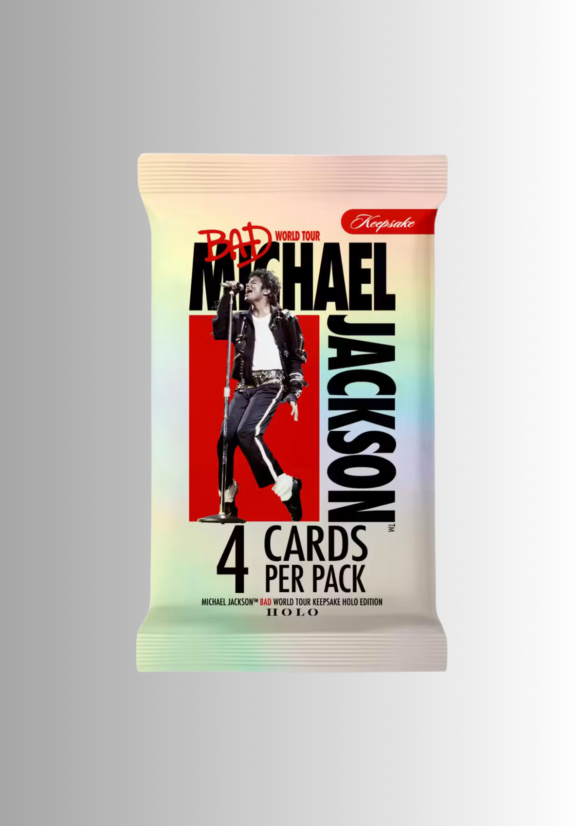 2026 Michael Jackson Bad World Tour Keepsake Holo Edition | Breaker Box