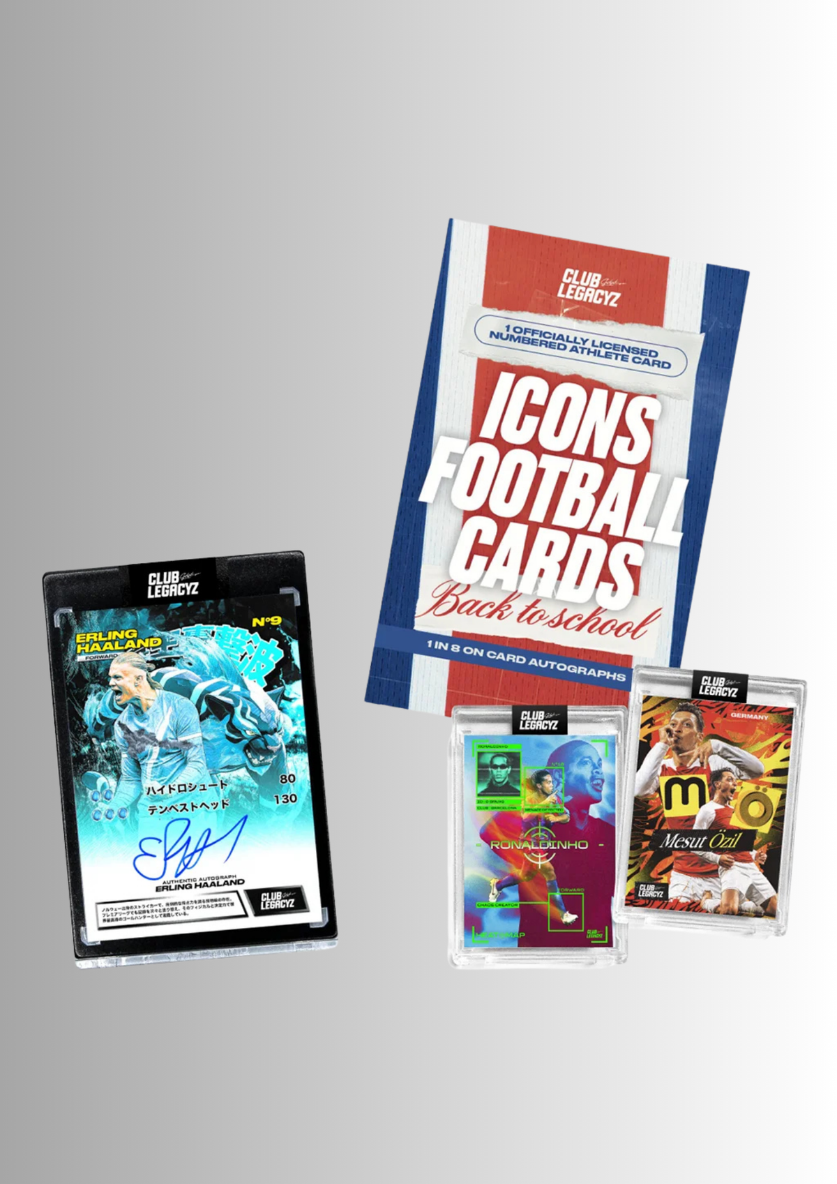 Club Legacyz Icons Football Cards — Back to School 5th Edition