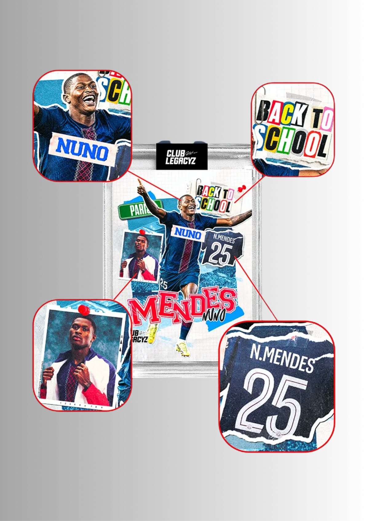 Club Legacyz Icons Football Cards — Back to School 5th Edition