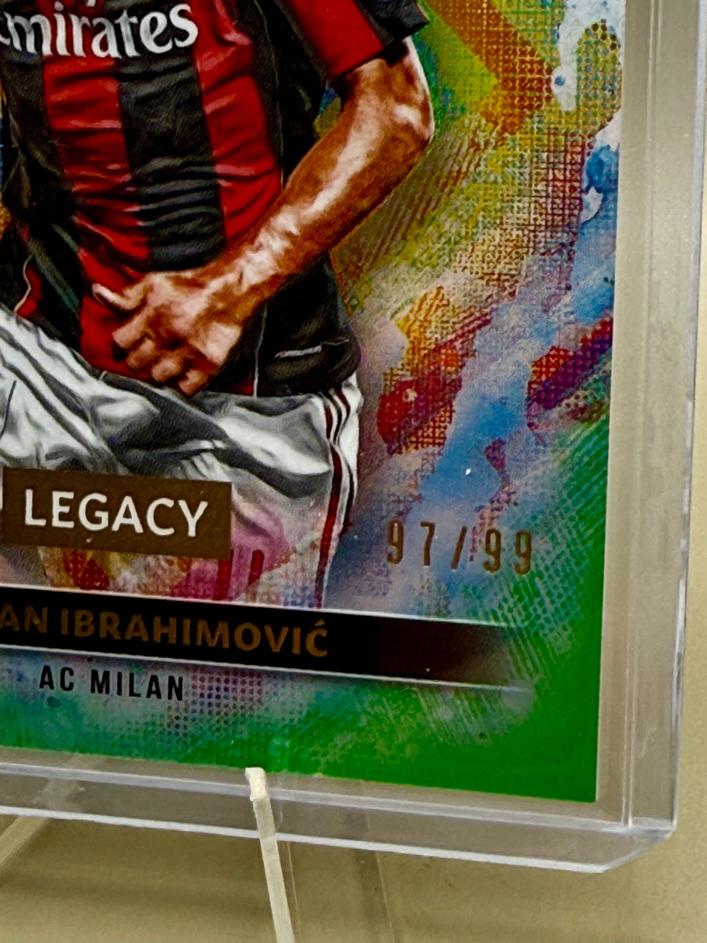 Topps Inception UCC 2024/25 | Zlatan Ibrahimovic | AC Milan | limitiert 97/99 | Legacy