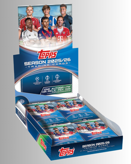 2025-26 Topps UEFA Club Competitions - Hobby Box