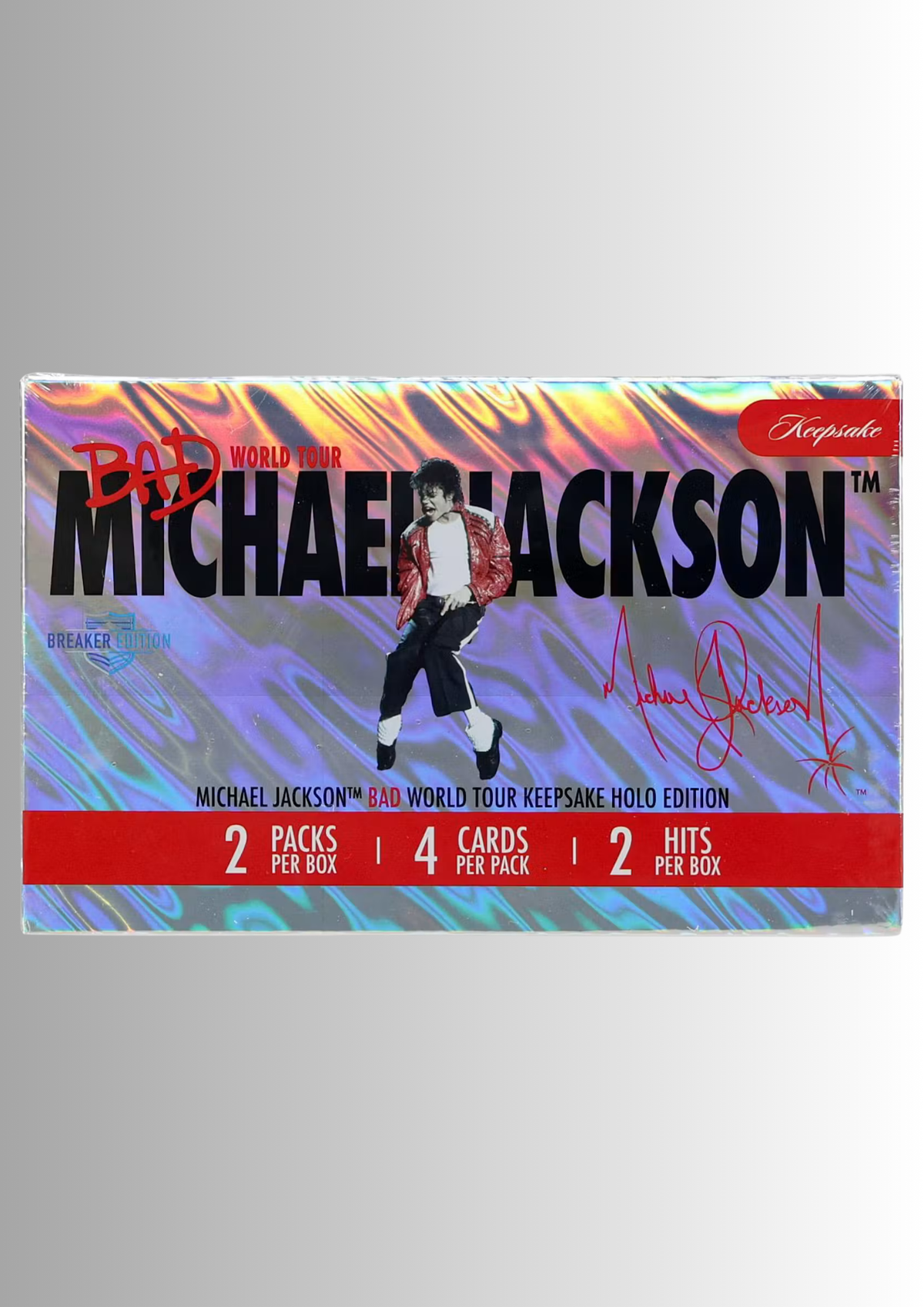 2026 Michael Jackson Bad World Tour Keepsake Holo Edition | Breaker Box