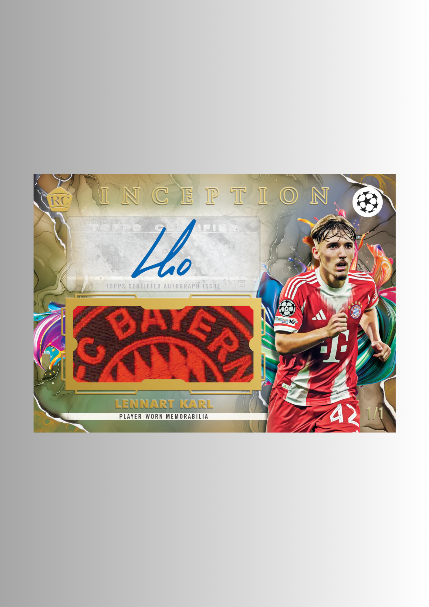 Topps Inception UEFA Club Competitions 2025/26 - live Break