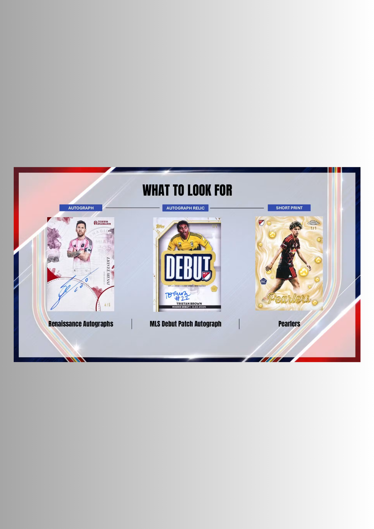 2026 Topps MLS Major League Soccer Chrome - Mania Box