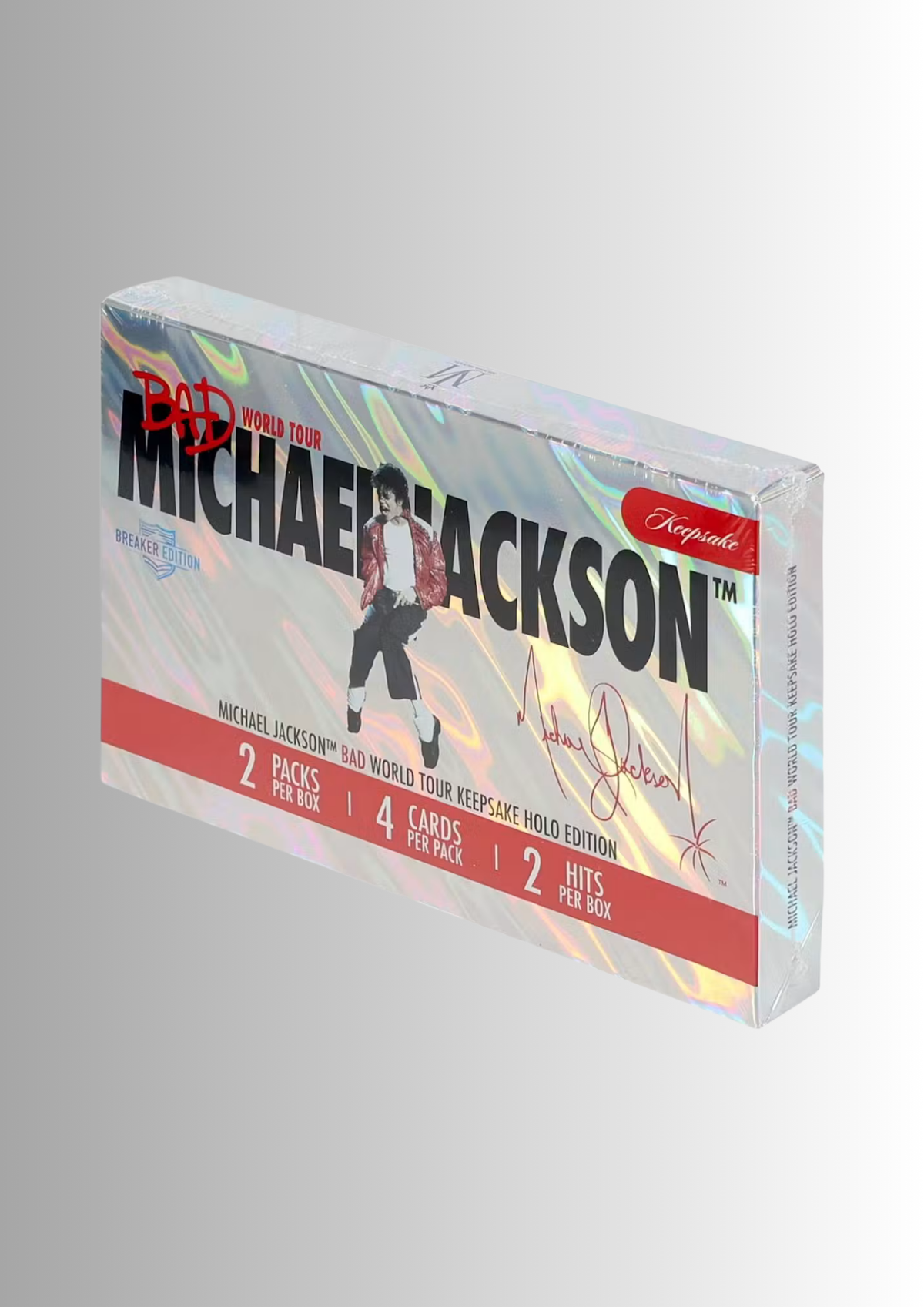 2026 Michael Jackson Bad World Tour Keepsake Holo Edition | Breaker Box