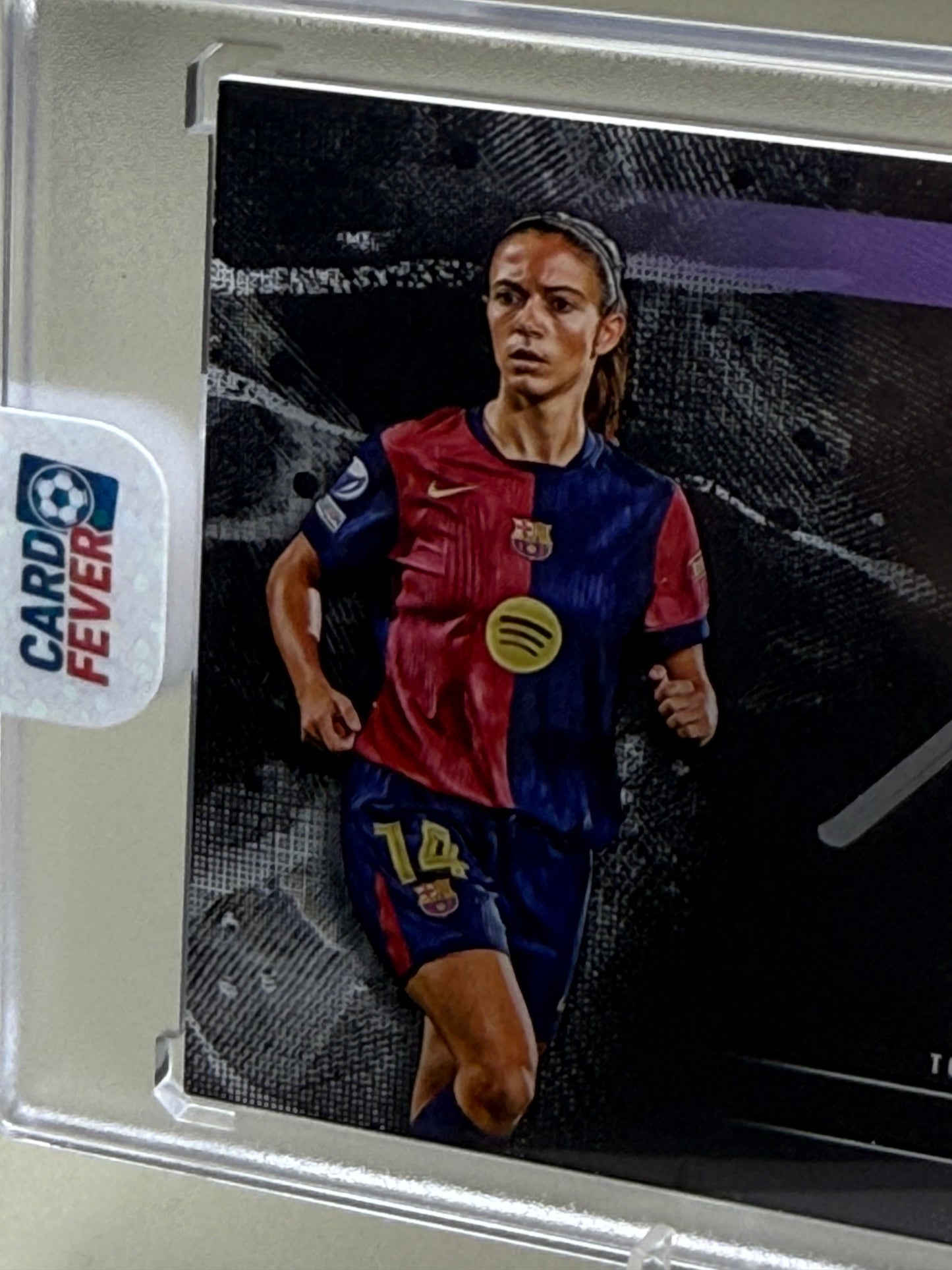 Aitana Bonmati | Barcelona | Topps Inception 2024/25 | Silver Signings Autogramm on Card | limitiert 03/10