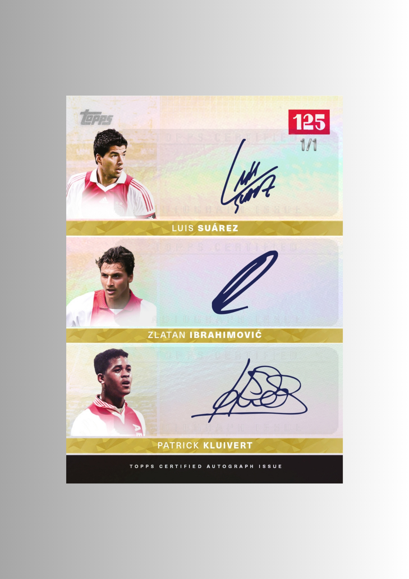 Topps AFC Ajax Amsterdam 125th Anniversary Hobby Box - demnächst verfügbar