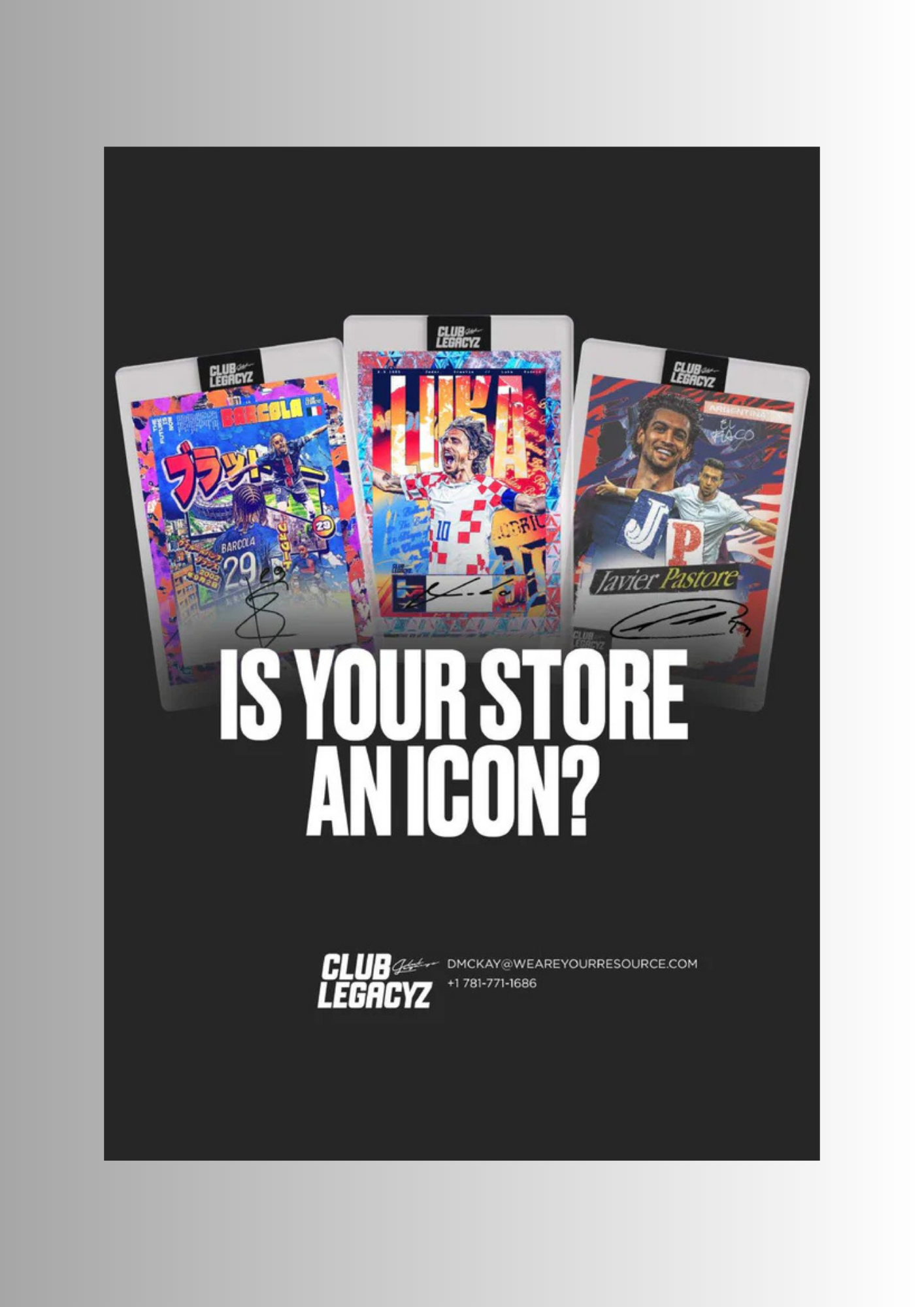 Club Legacyz Icons 2nd Edition Soccer Cards - 1/6 | live Break