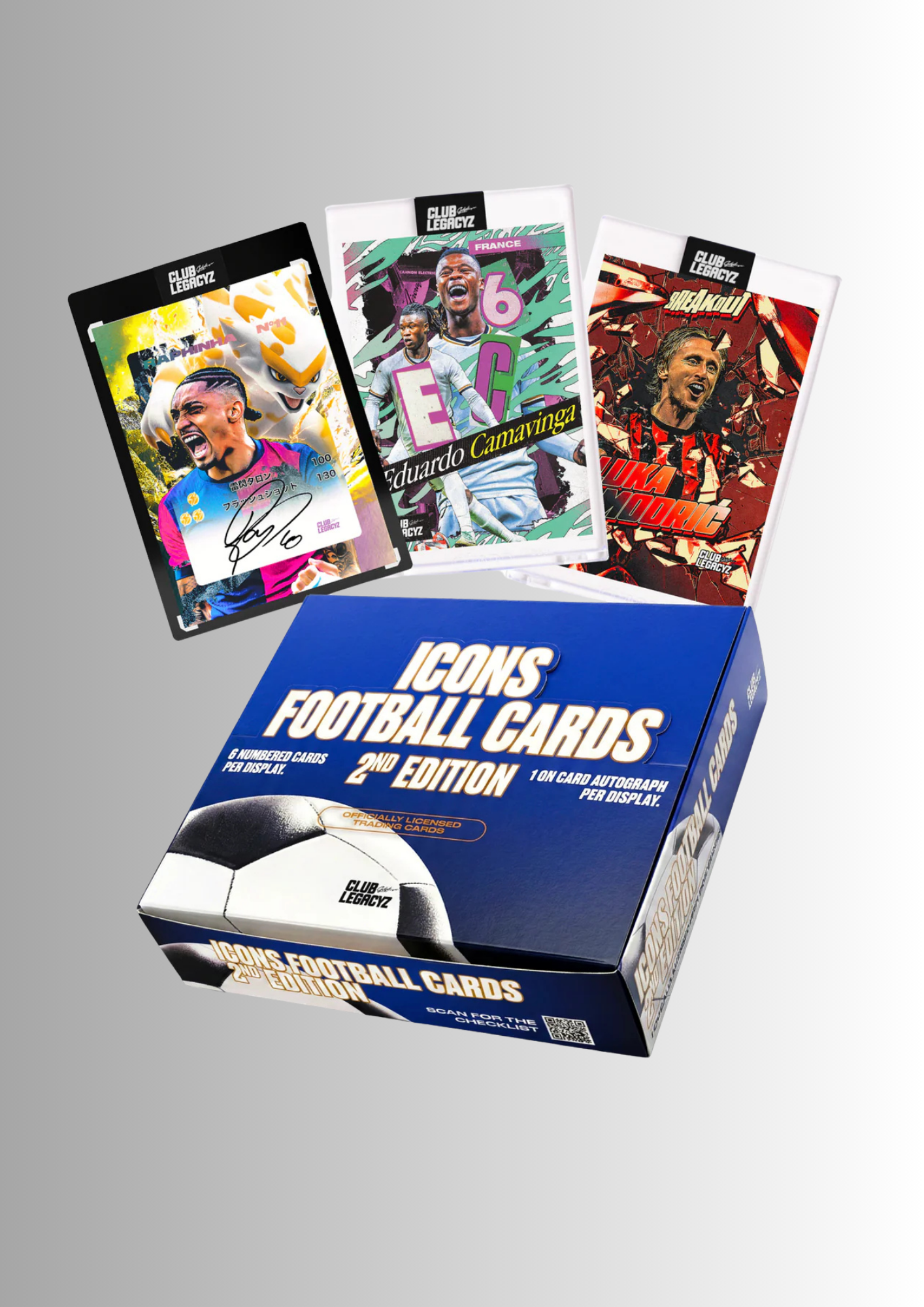 Club Legacyz Icons 2nd Edition Soccer Cards - 1/6 | live Break