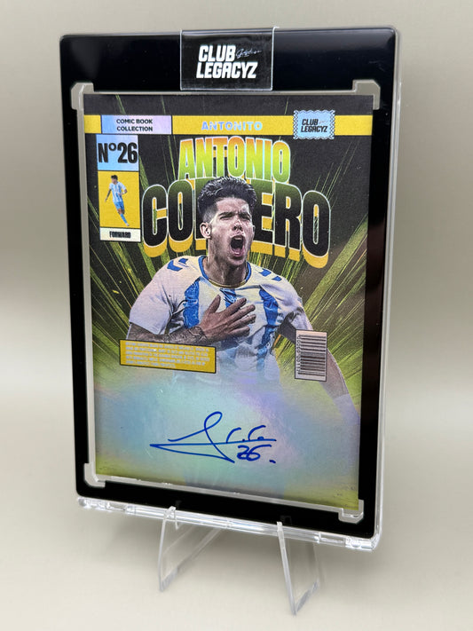 Antonio Cordero | Club Legacyz | limitiert 74/75 | On Card Auto | Newcastle | Spain