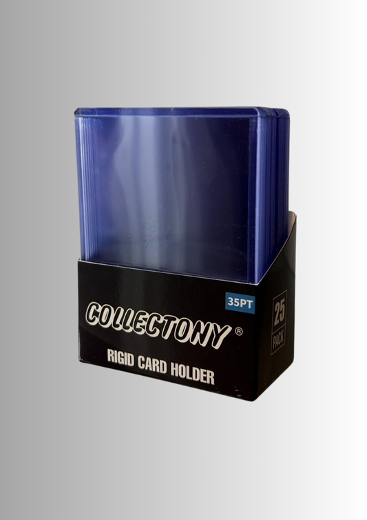 Premium Toploader (Rigid Card Holder) 3"x4" bis 35pt (25 Stück)