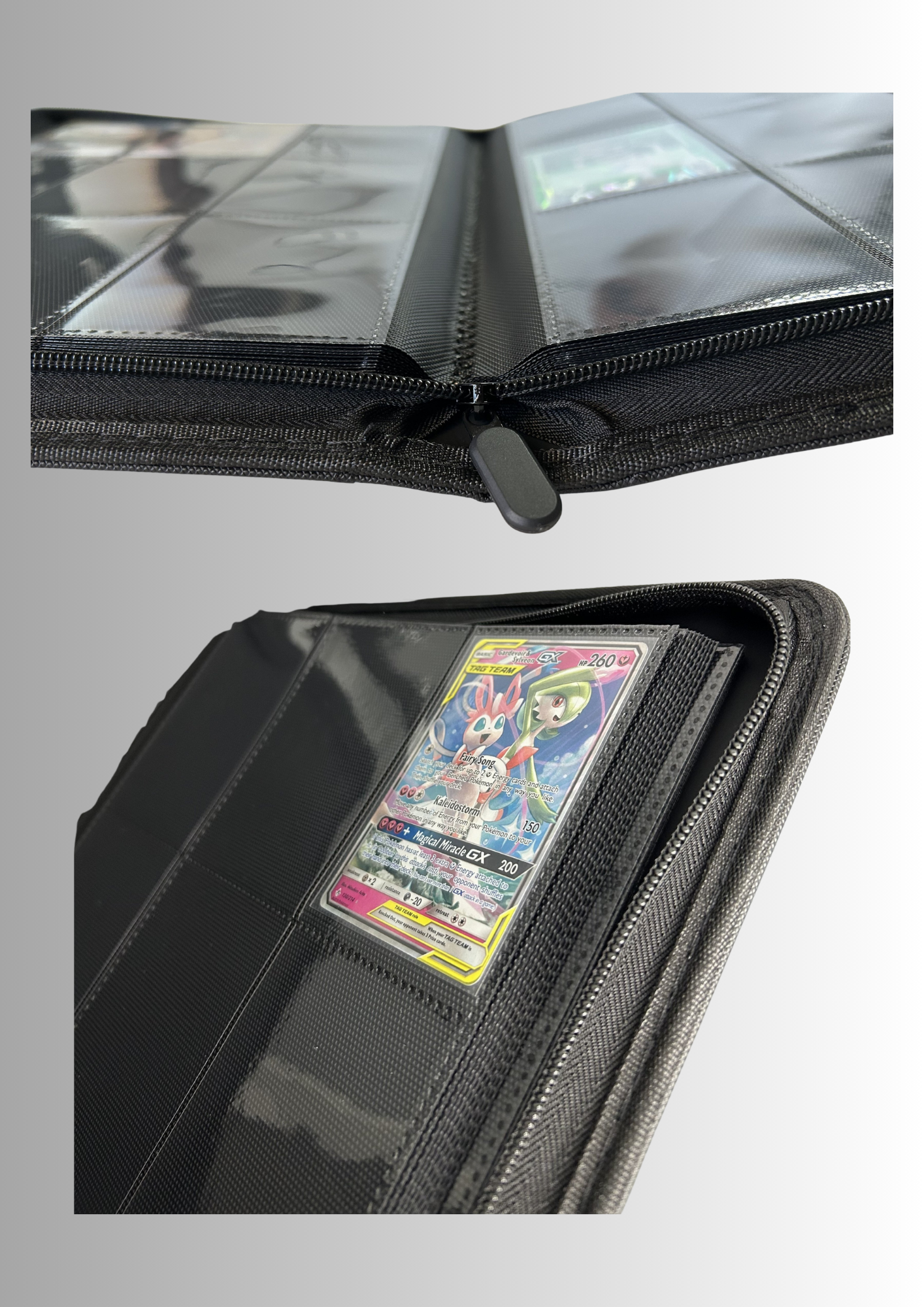 Premium - Zip-Binder 9-Pocket, schwarz