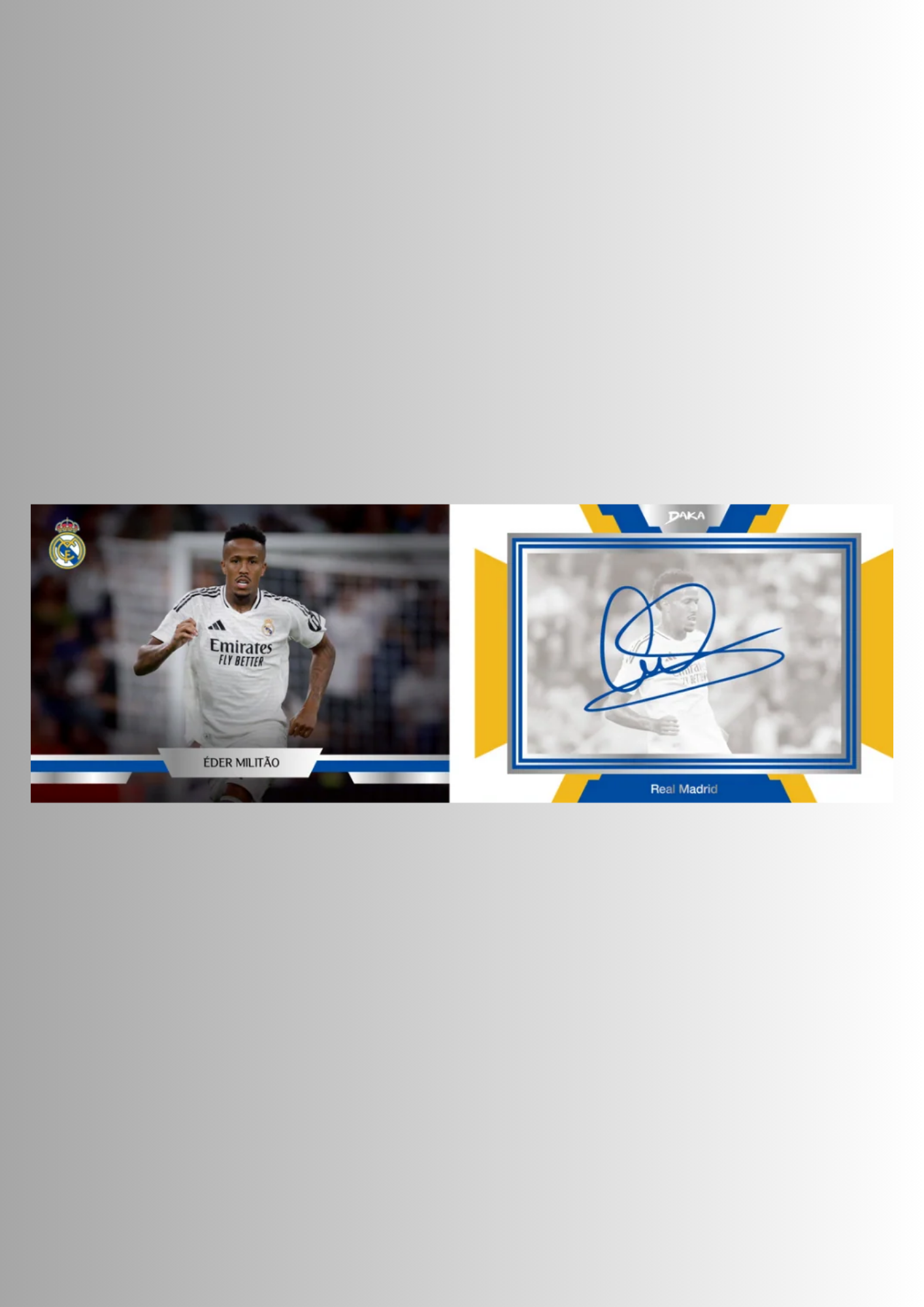 Daka 2024-25 Real Madrid Team Set ONE & TWO - Hobby Box