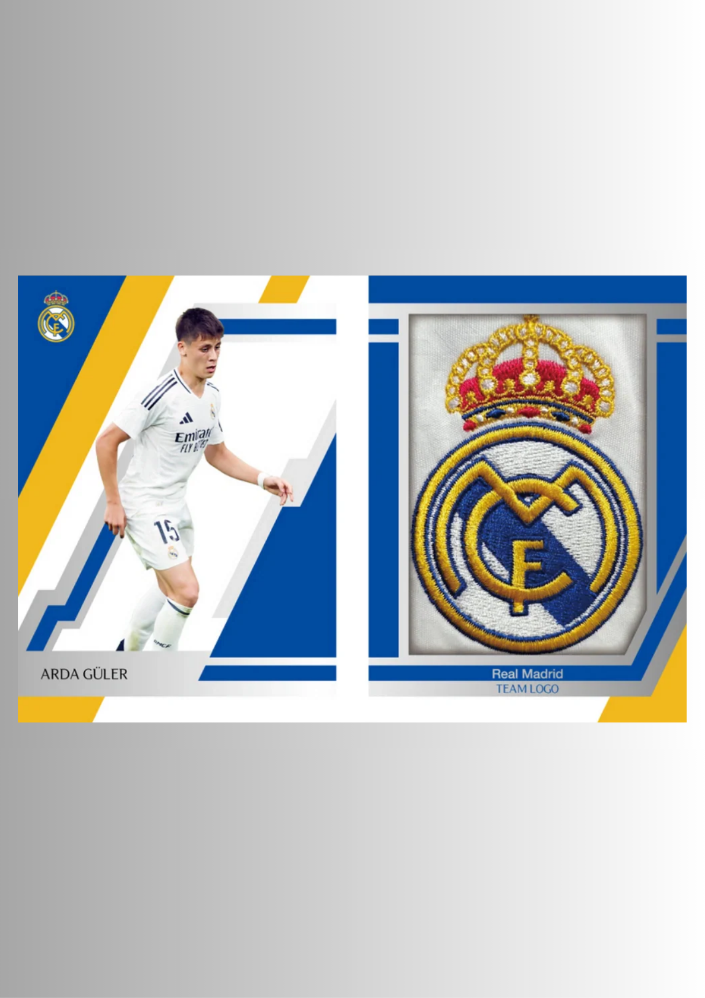 Daka 2024-25 Real Madrid Team Set ONE & TWO - Hobby Box