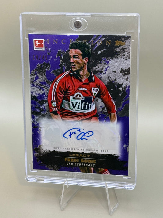 Topps Inception Bundesliga | Fredi Bobic Autogramm 19/49 - VFB Stuttgart