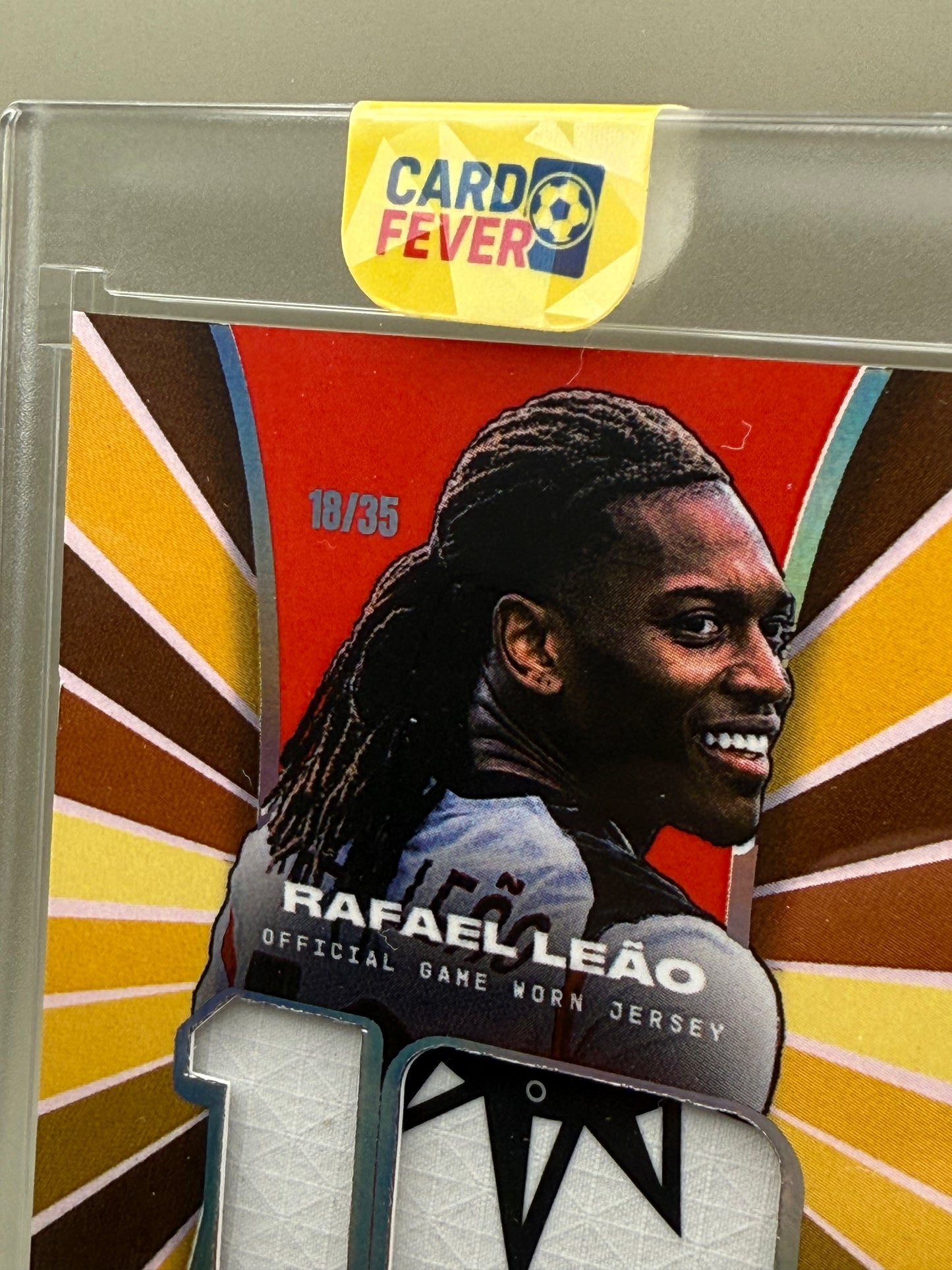 Rafael Leao | Game Worn Patch | limitiert /35 | Club Legacyz 4th Edition