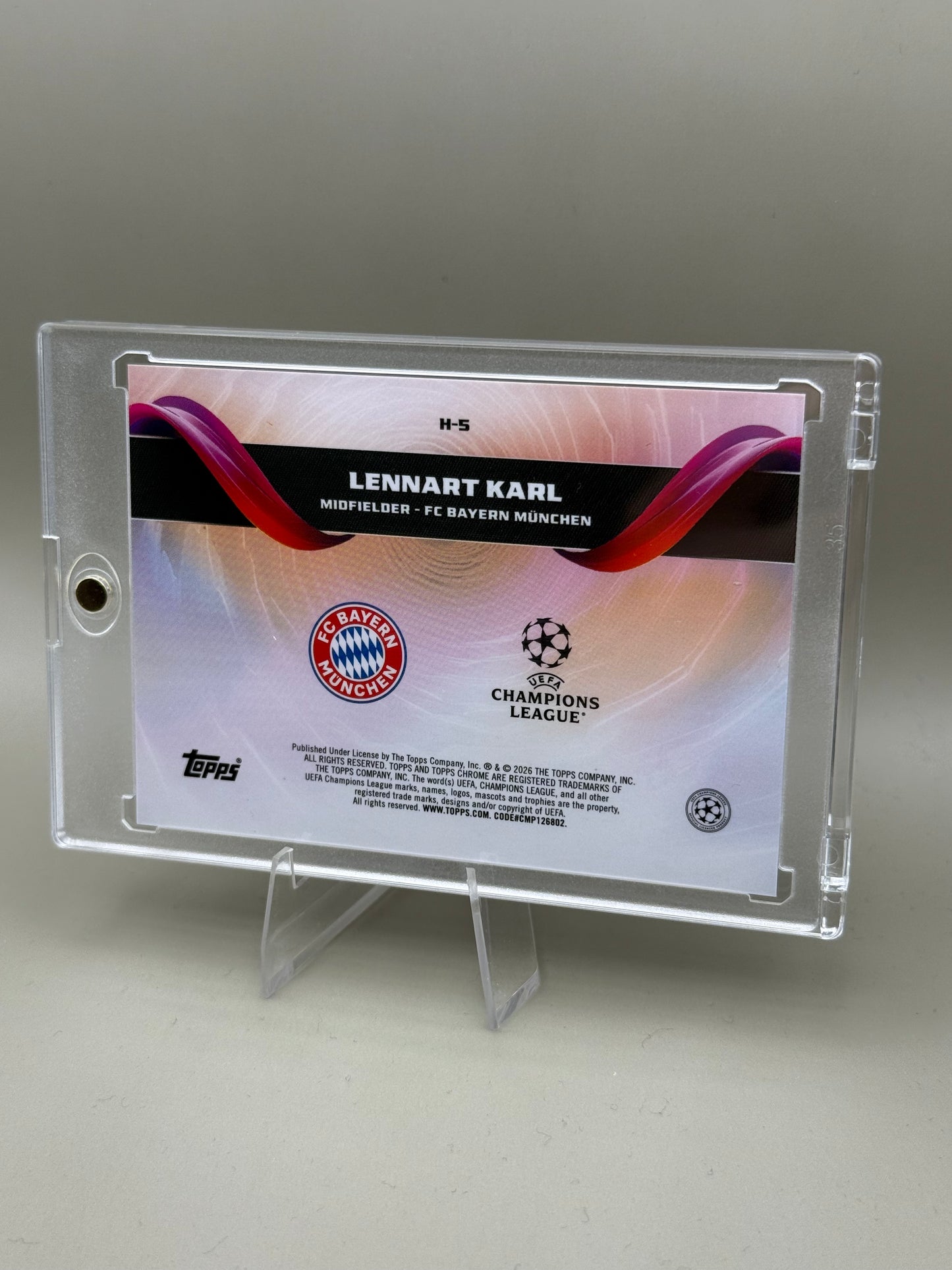 Lennart Karl - Helix SSP | Topps UCC 2026