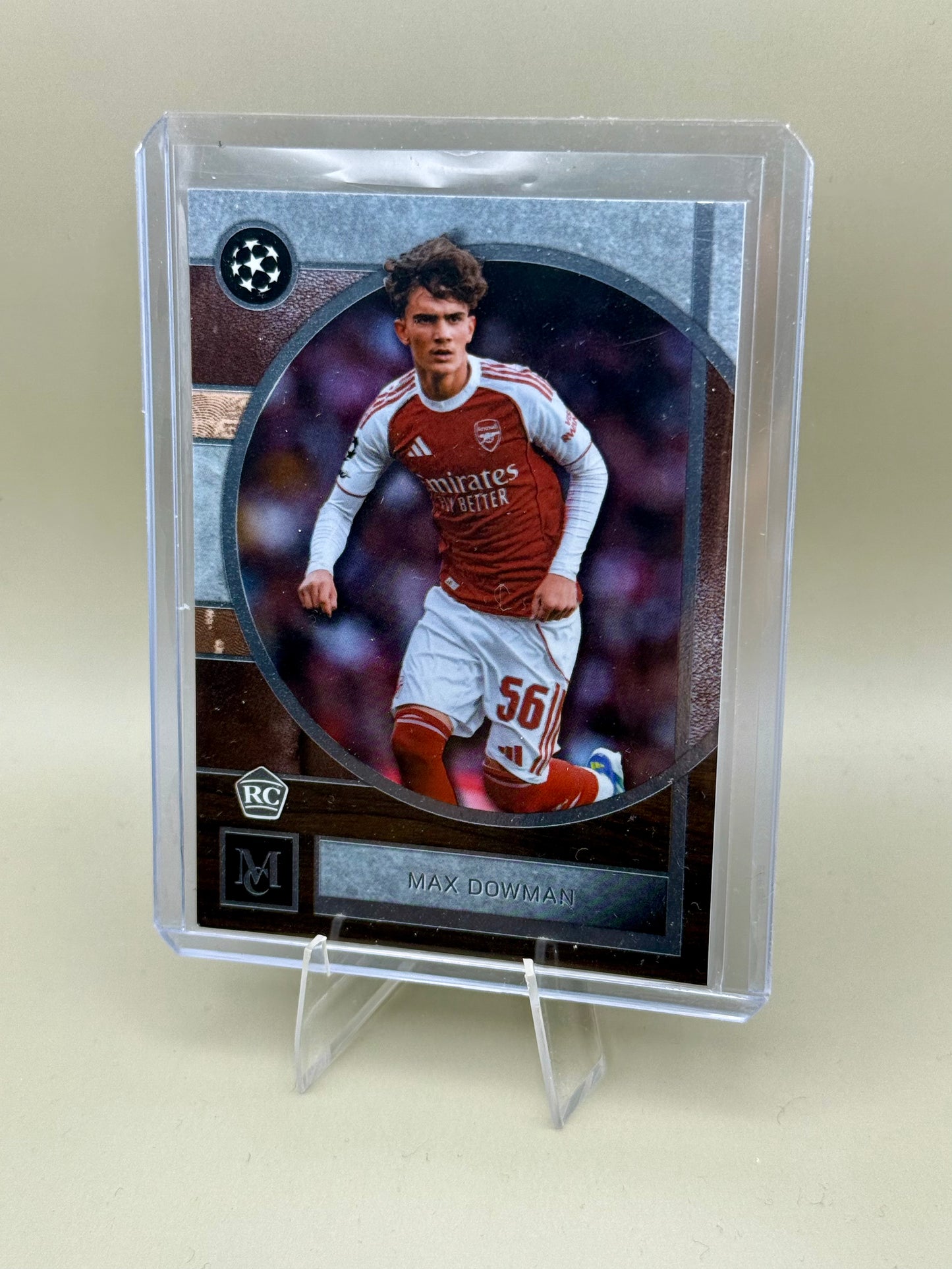 2025-26 Topps Museum Collection UCC | Max Dowman RC #56 Arsenal