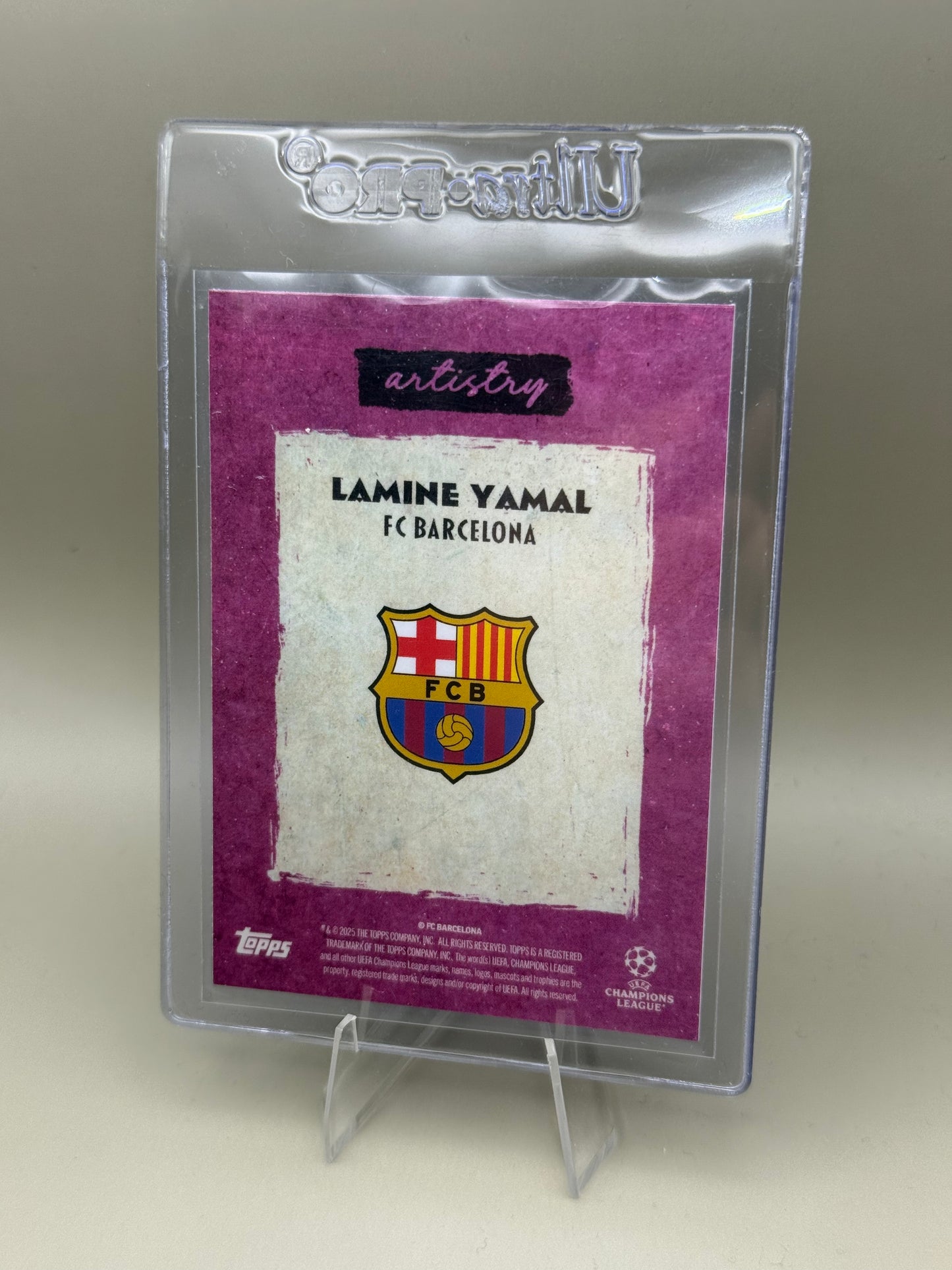 Topps Deco Lamine Yamal | FC Barcelona | Artistry