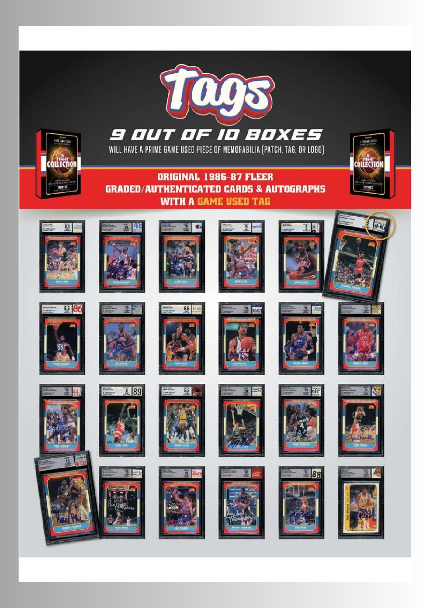 Jersey Fusion 1986-87 Fleer NBA Collection