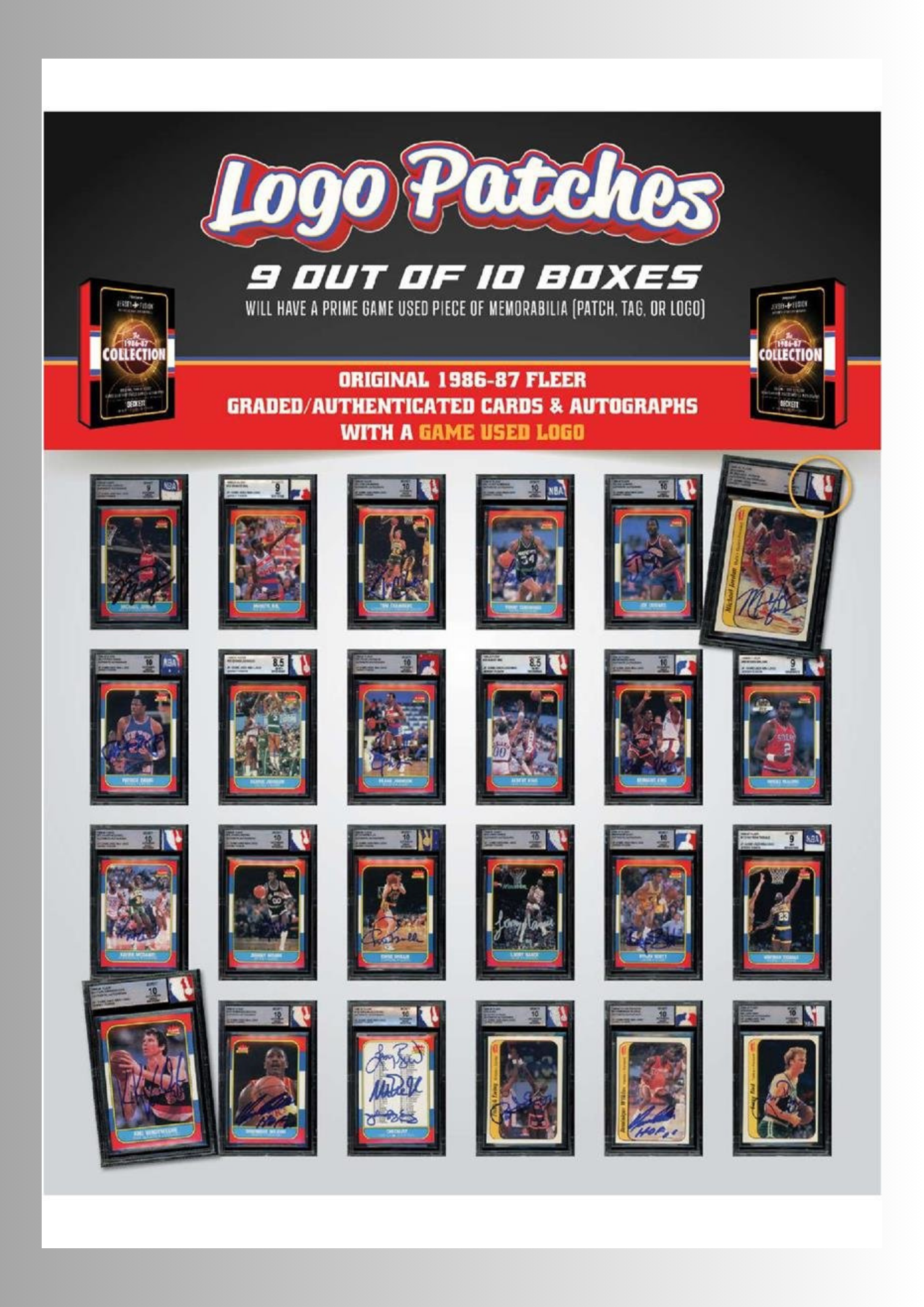 Jersey Fusion 1986-87 Fleer NBA Collection