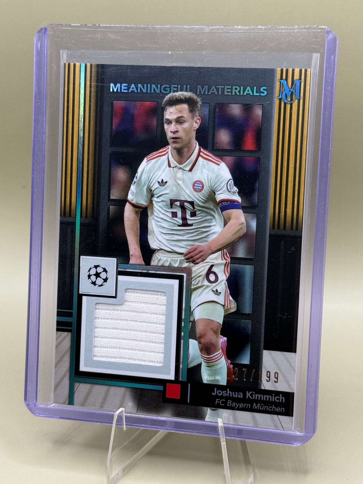 Topps Museum Collection UCC 2024/25 | Joshua Kimmich | Relic limitiert /199