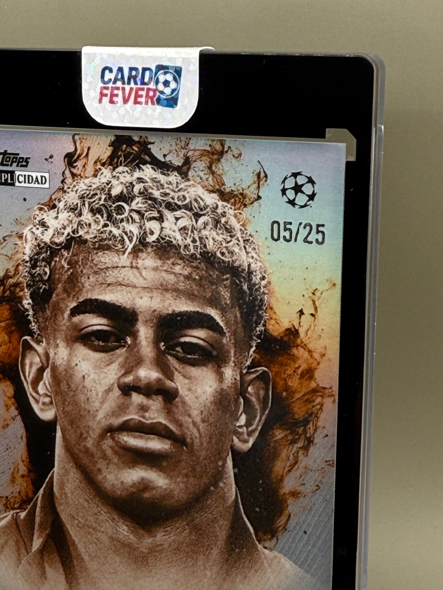 Lamine Yamal | Topps Simplicidad UCC 25/26 | Barcelona | Retrato | limitiert /25
