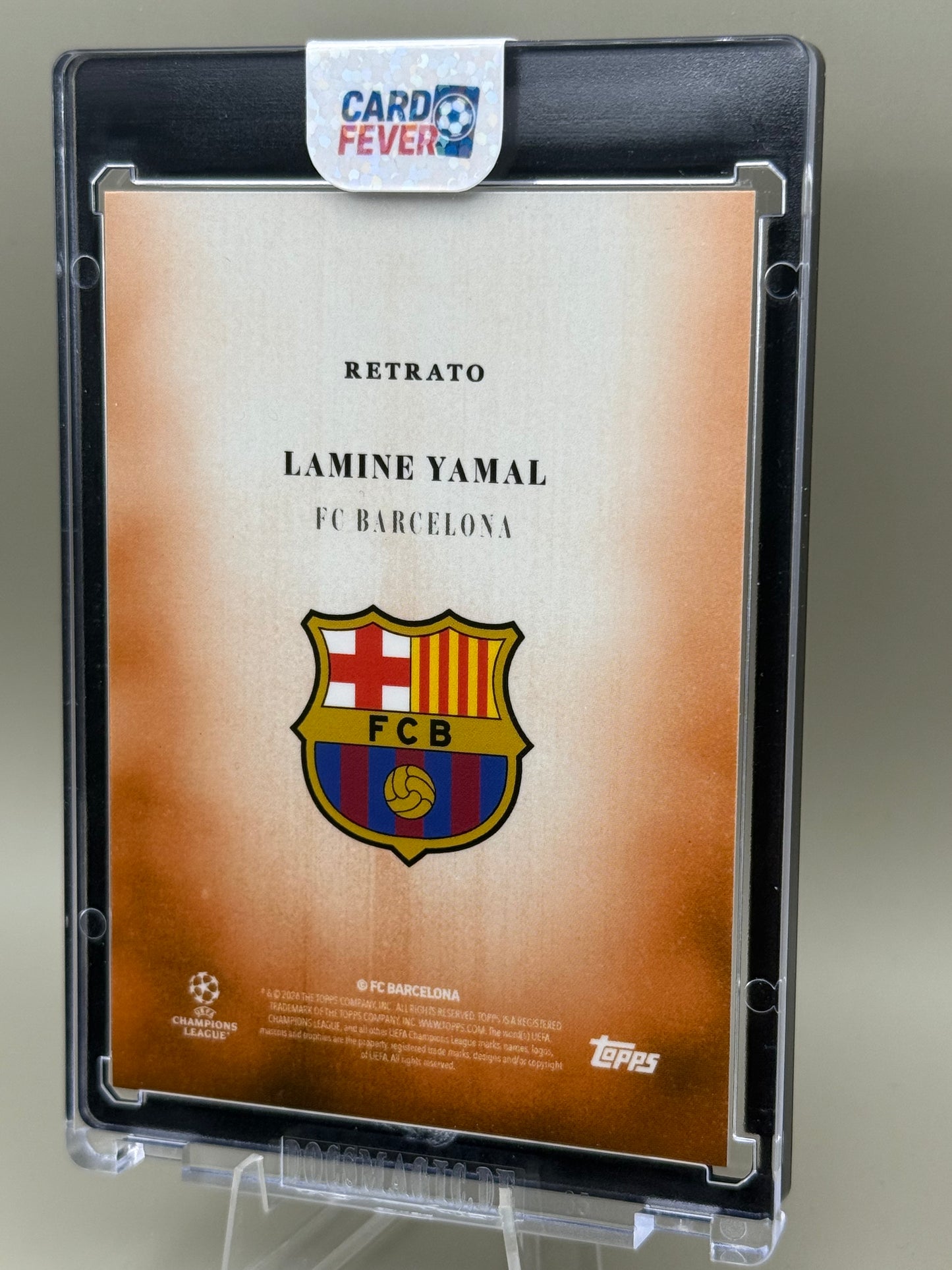 Lamine Yamal | Topps Simplicidad UCC 25/26 | Barcelona | Retrato | limitiert /25