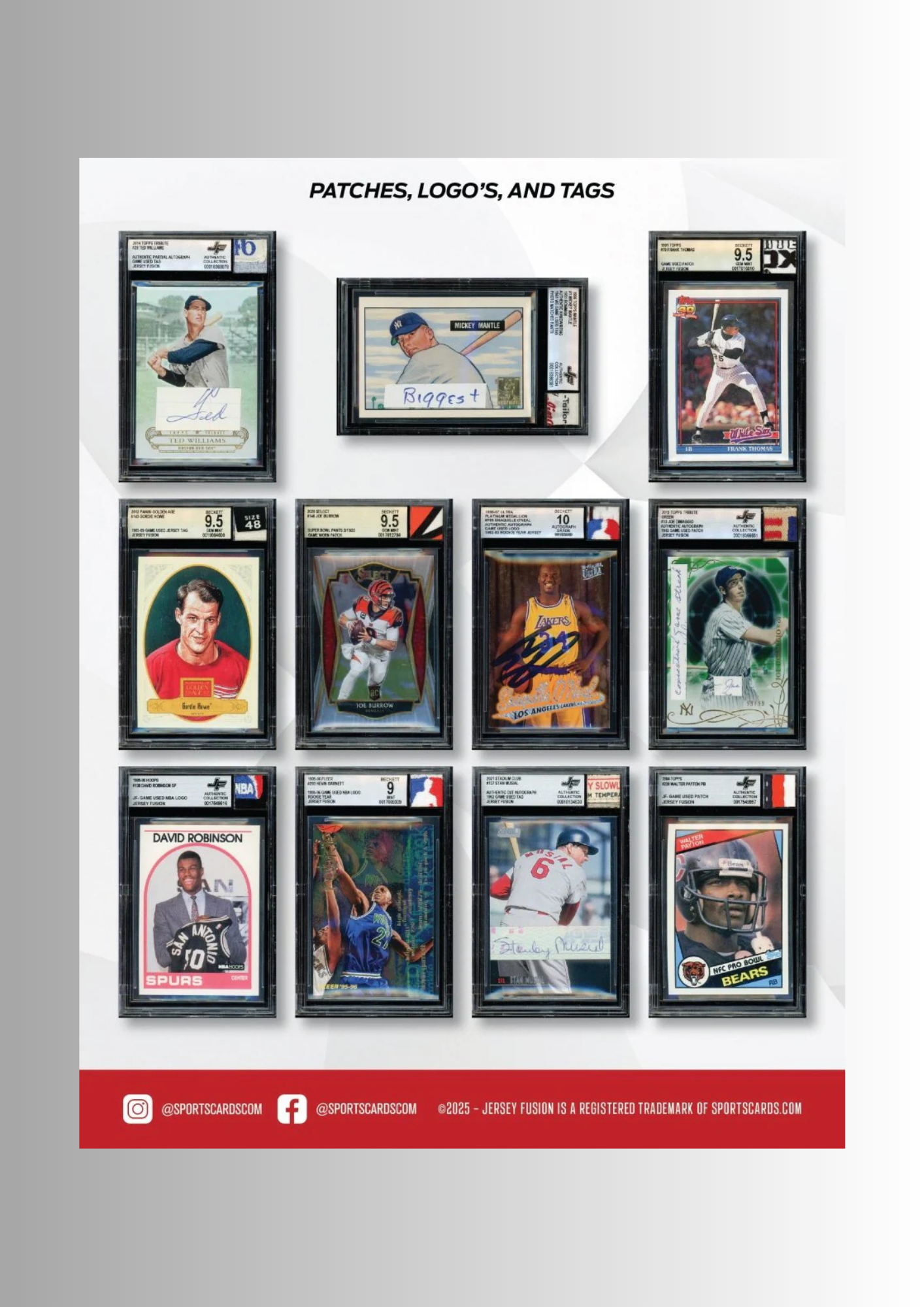 Jersey Fusion All Sports Legendary Collection Box 2025