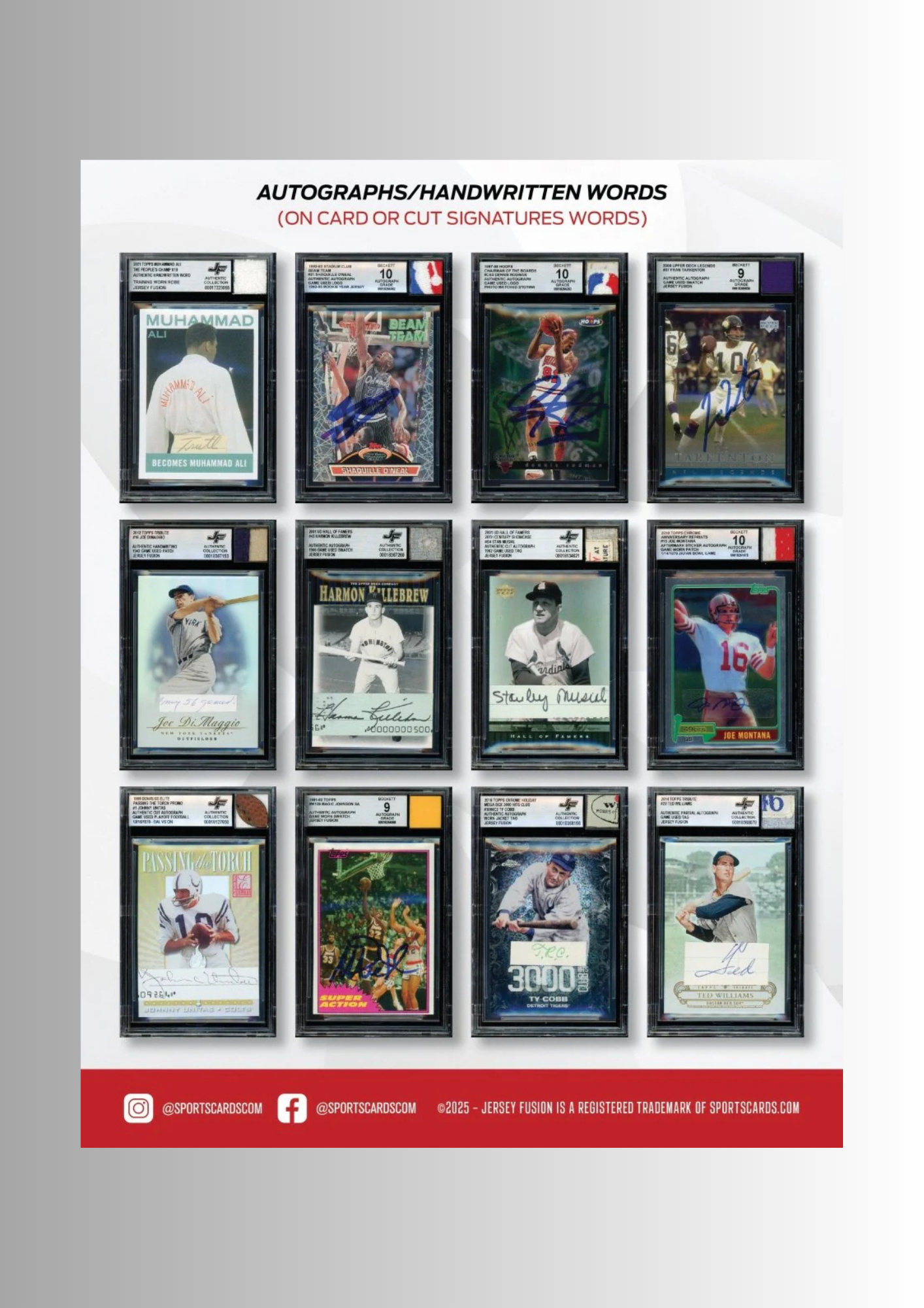 Jersey Fusion All Sports Legendary Collection Box 2025