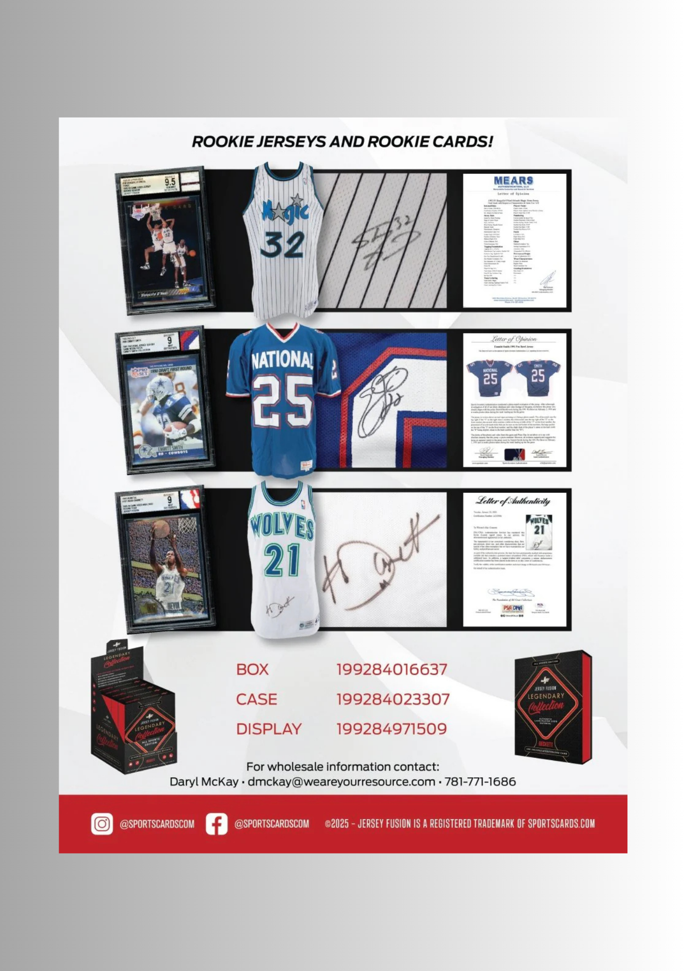 Jersey Fusion All Sports Legendary Collection Box 2025