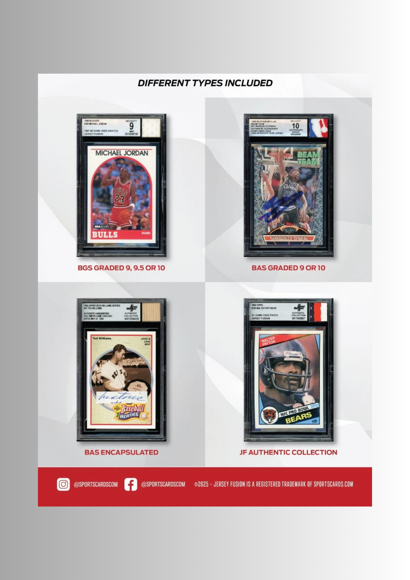 Jersey Fusion All Sports Legendary Collection Box 2025