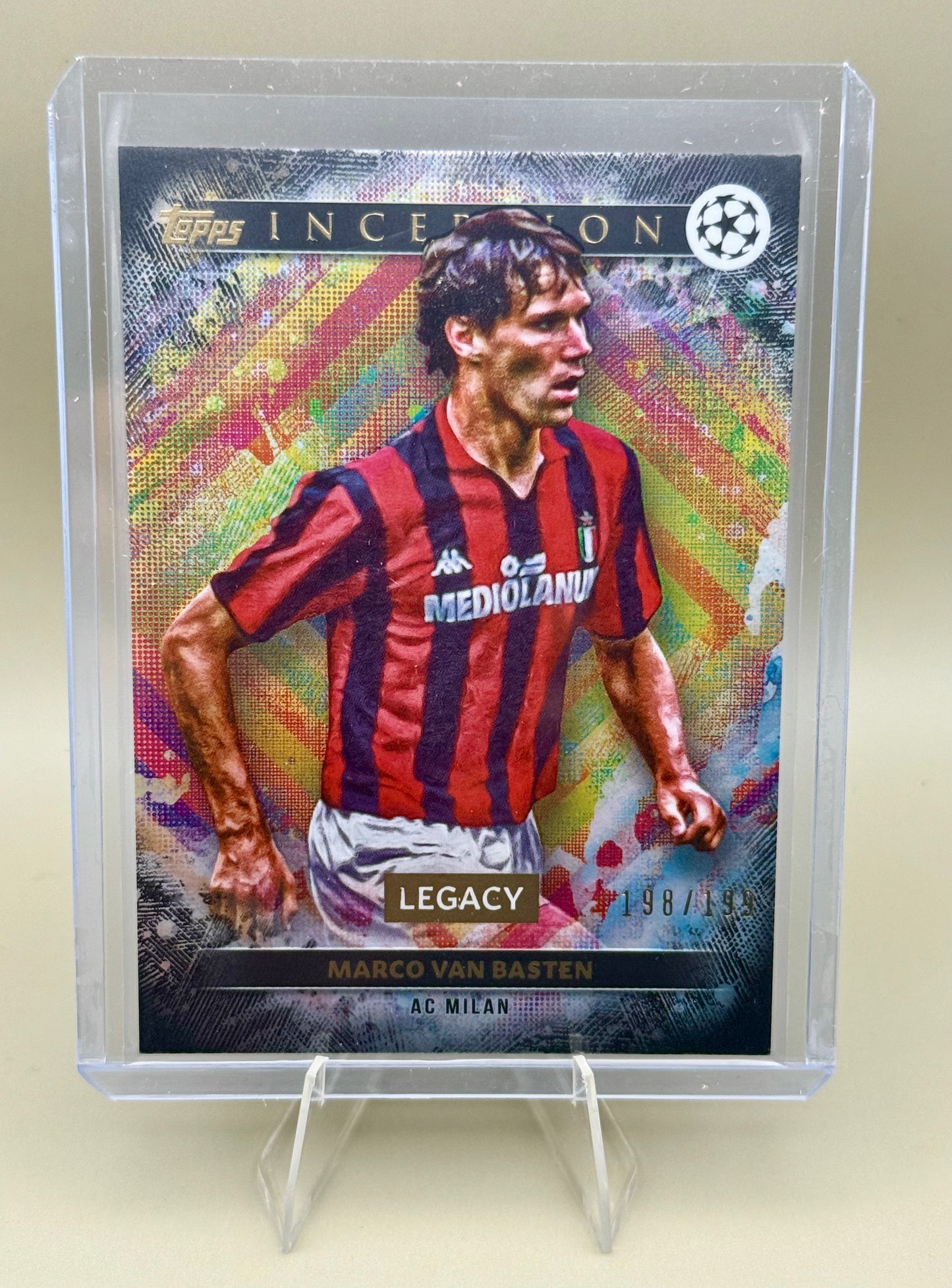 Topps Inception UCC 2024/25 | Marco van Basten /199 | AC Milan Legende