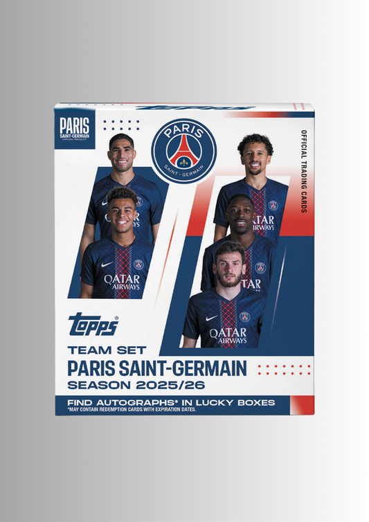 Topps Paris Saint-Germain 2025/26 Team Set