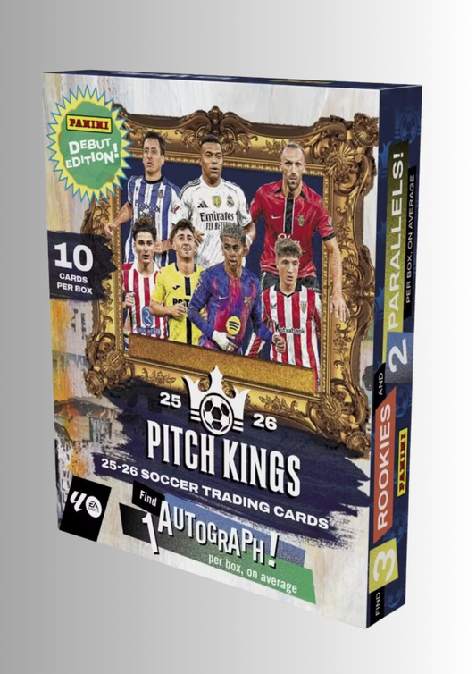 Panini Pitch Kings Soccer Hobby International Box 2025-26