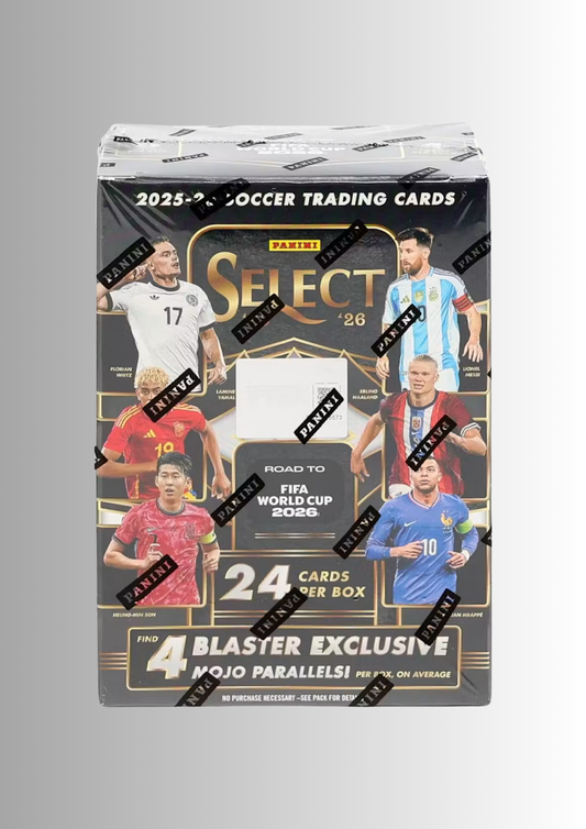 2025/26 Panini Select Road to FIFA World Cup Soccer Blaster Box