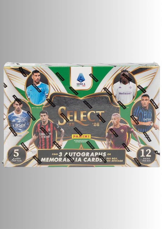 2025/26 Panini Select Serie A Soccer - Hobby Box