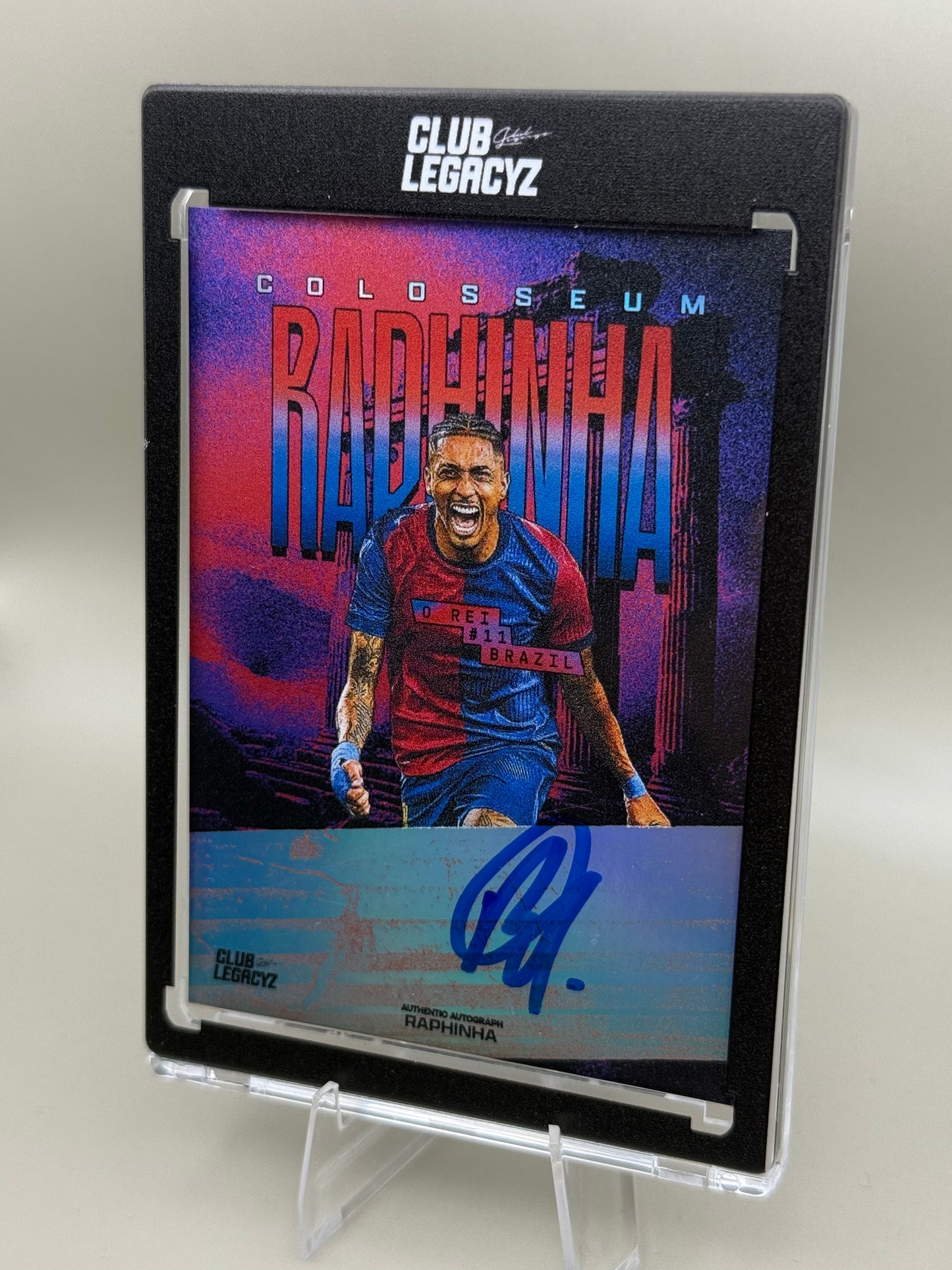 Raphinha | on Card Auto | Club Legacyz 3rd Edition | limitiert /100 | Coloseum
