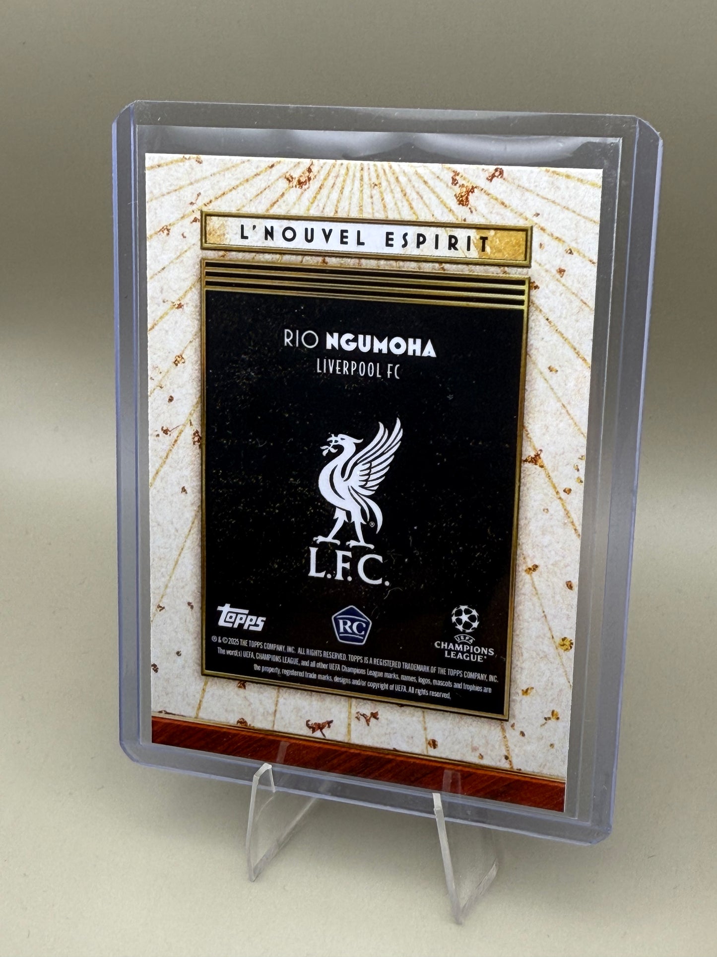 Topps Deco | Rio Ngumoha | RC | Liverpool FC | UCC