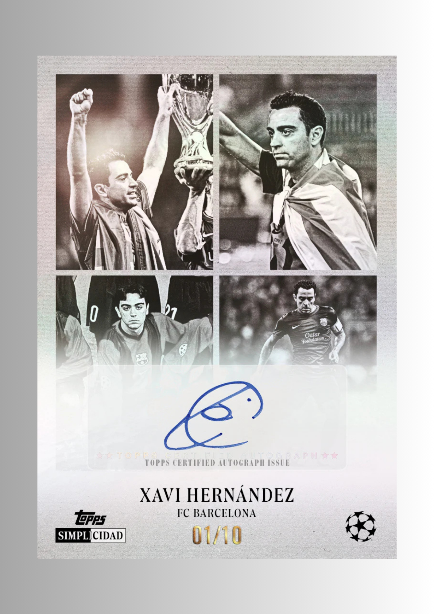 Topps UEFA Club Competitions Simplicidad 2025-26 - Hobby Box
