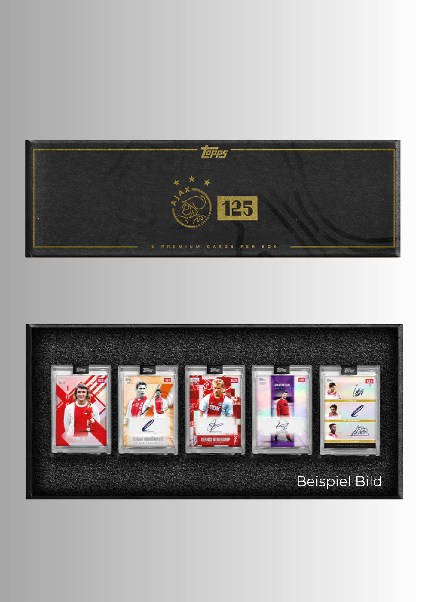 Topps AFC Ajax Amsterdam 125th Anniversary Hobby Box - demnächst verfügbar