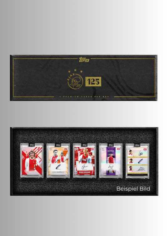 Topps AFC Ajax Amsterdam 125th Anniversary Hobby Box - demnächst verfügbar
