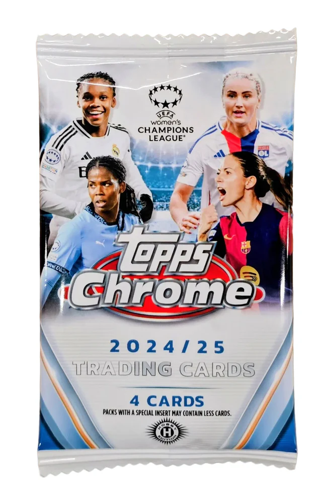 Topps Chrome UEFA Woman Champions League 2024/25 | Einzelpack