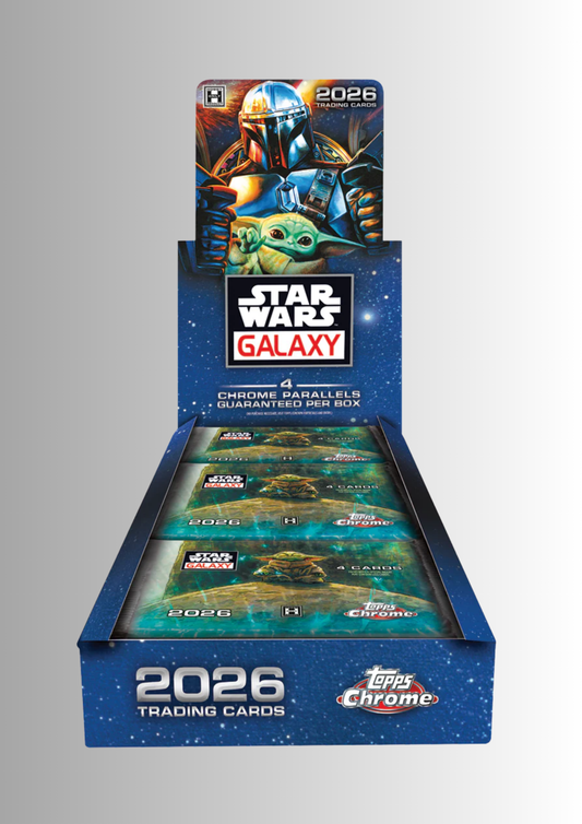 2026 Star Wars Chrome® Galaxy - Hobby Box