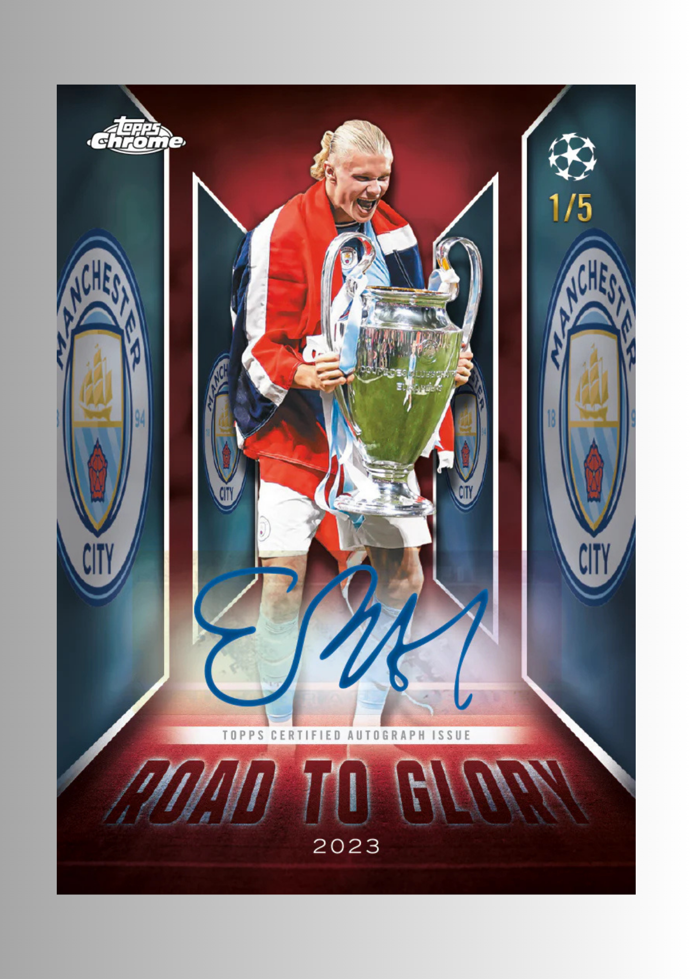 Topps Chrome UEFA Club Competitions 2025-26 - Hobby Box